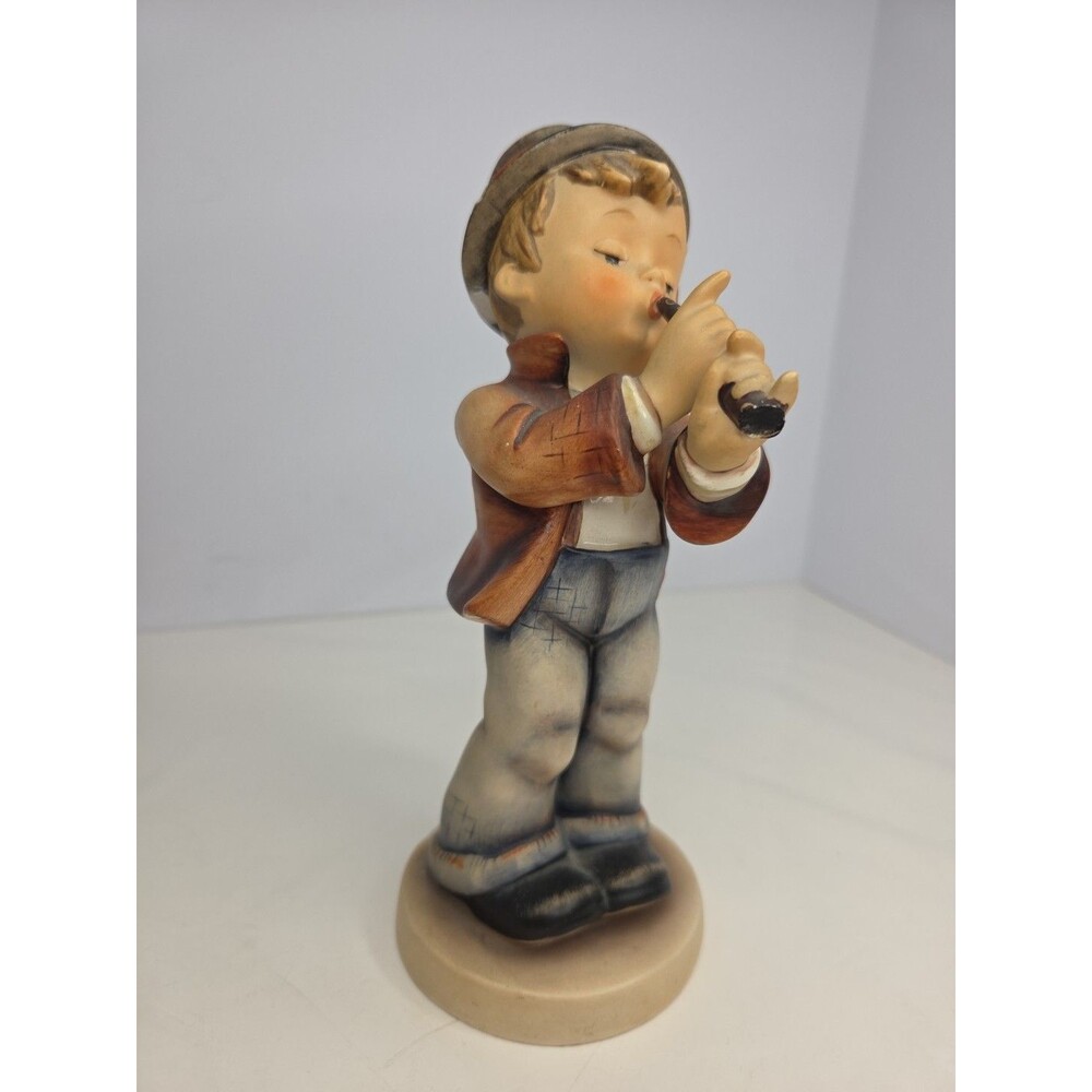 Vintage Hummel Goebel 85/2 Serenade Little Boy Playing Flute 7.5” West Germany